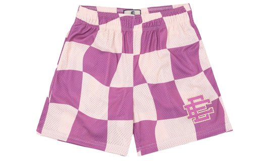 ERIC EMANUEL EE BASIC SHORT ‘PURP PINK WAVY FLAG’