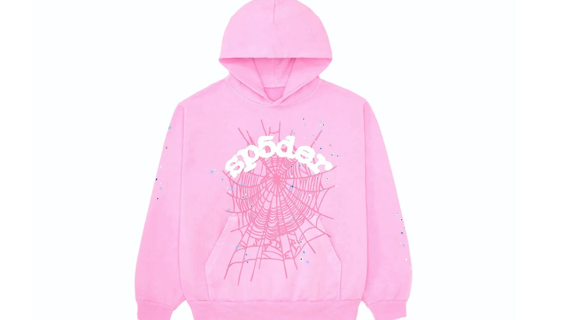 SP5DER WORLDWIDE OG WEB HOODIE ‘PINK’