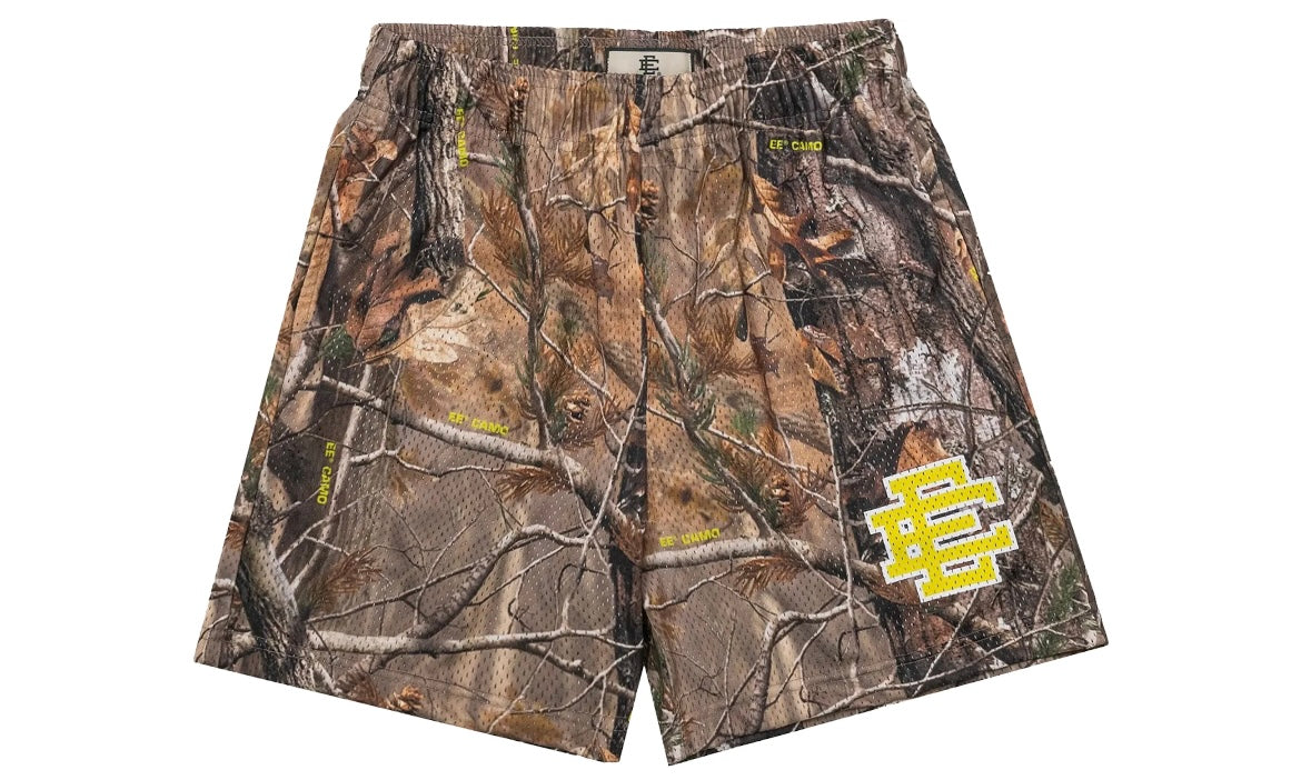 ERIC EMANUEL EE SHORT ‘NEON YELLOW CAMO’