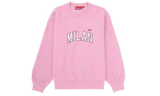 SUPREME MILAN SHOP SMALL BOX CREWNECK ‘PINK’