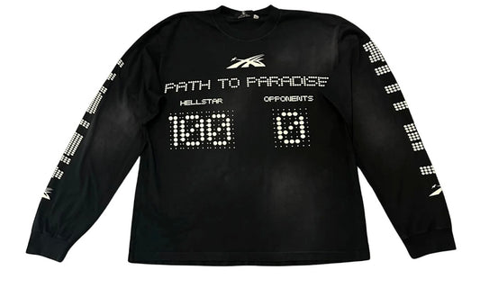HELLSTAR SCOREBOARD LONG SLEEVE TEE ‘BLACK’