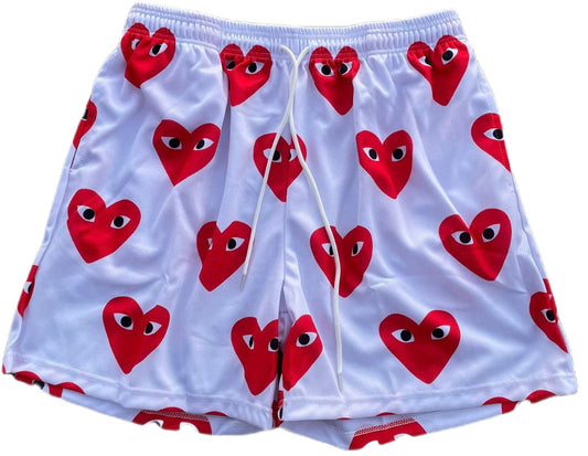 CUSTOM CDG MESH SHORTS