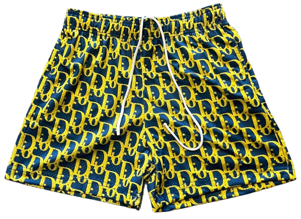 BRAVEST STUDIOS DIOR MESH SHORTS