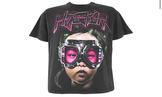 HELLSTAR THE FUTURE TEE ‘BLACK/PINK’